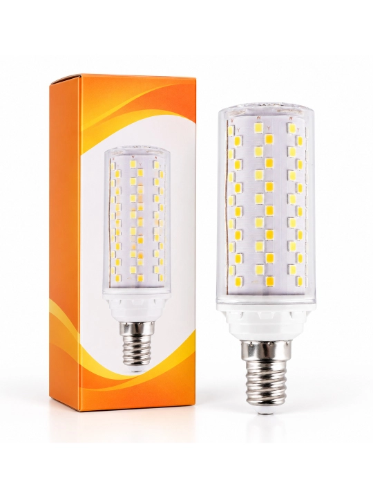 LED sham lampochkasi, 36 Vt, E14, neytral chiroq 4000K
