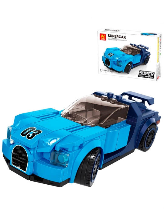 Konstruktor WANGE Supercar 2873 Super Champions, 139 detal, 6+