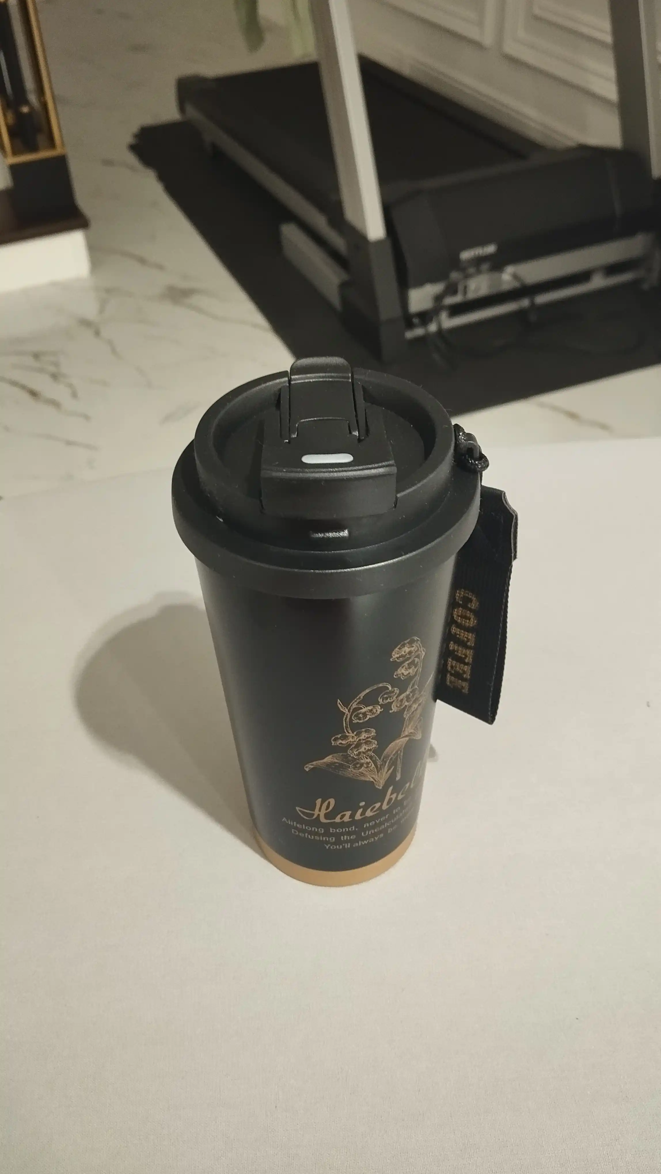 Kofe va choy uchun zanglamaydigan po‘latdan yasalgan 316 s termokranka (jo‘mrakli), 500 ml