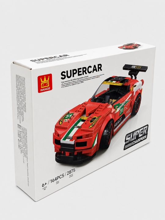Konstruktor WANGE Supercar 2875 Super Champions, 164 detal, 6+