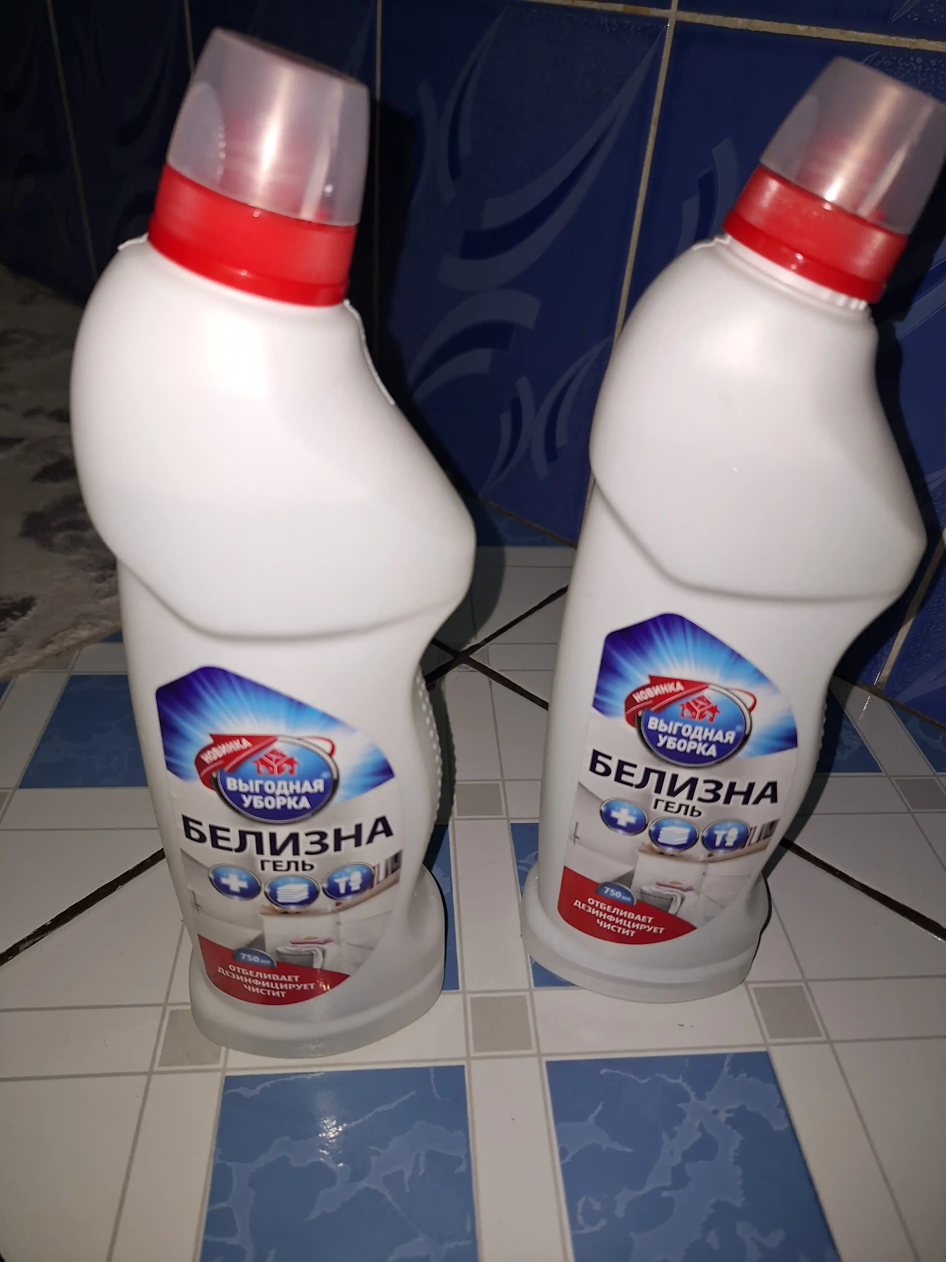 Universal oqartiruvchi oqlik-yuvish va tozalash uchun gel Vigodnaya uborka, 750 ml