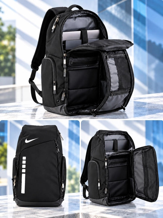 Nike Elite ryukzak erkaklar va ayollar uchun, sport, maktab, ish va o‘qish uchun, uniseks