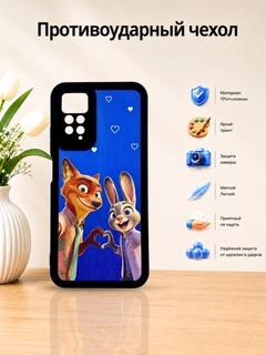 Синий меланж