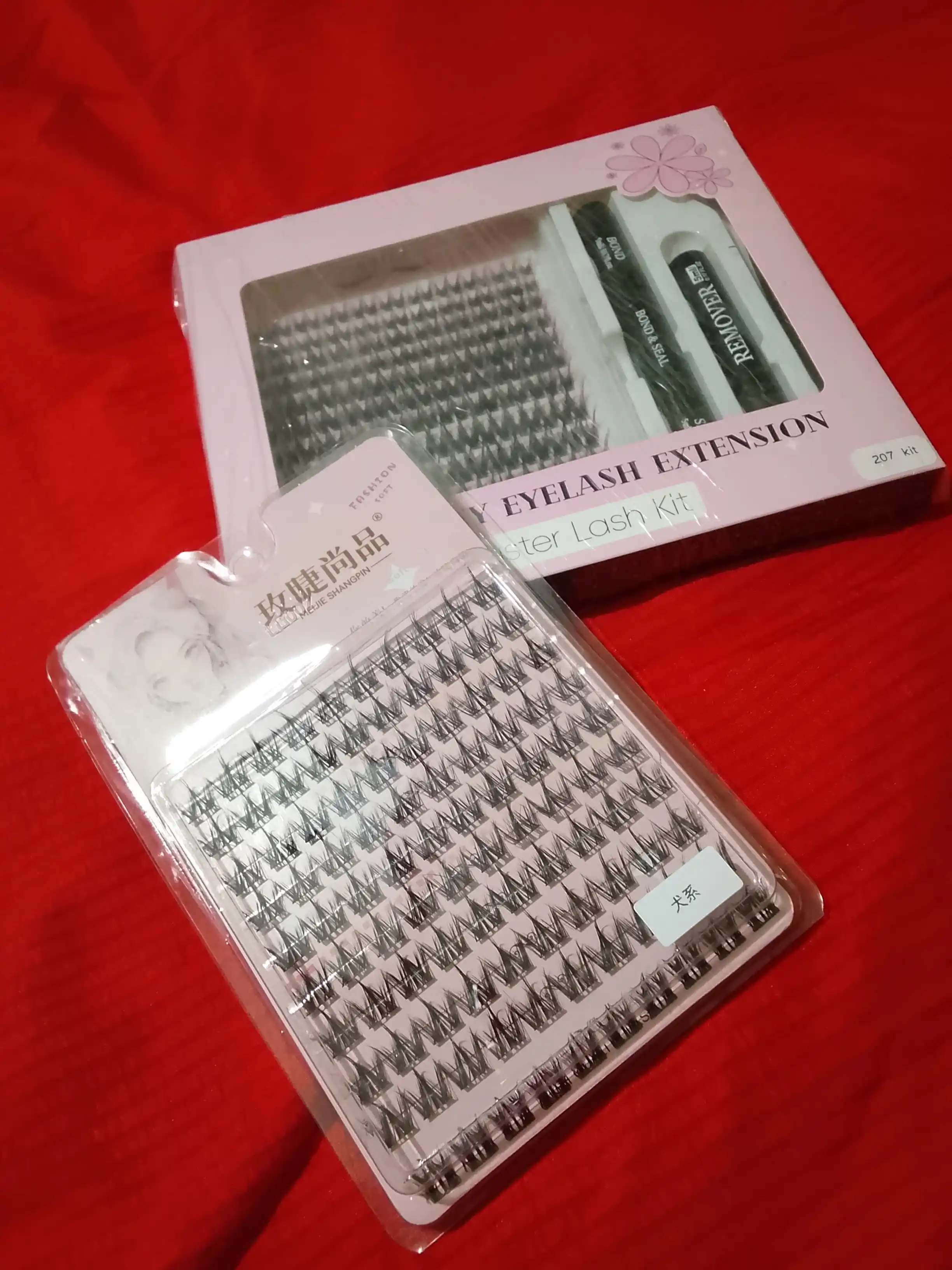 5D effektli ulama kiprik, kiprik kleyi, pinset, fiksator, remover, 5 ta 1, 120 bog‘lam