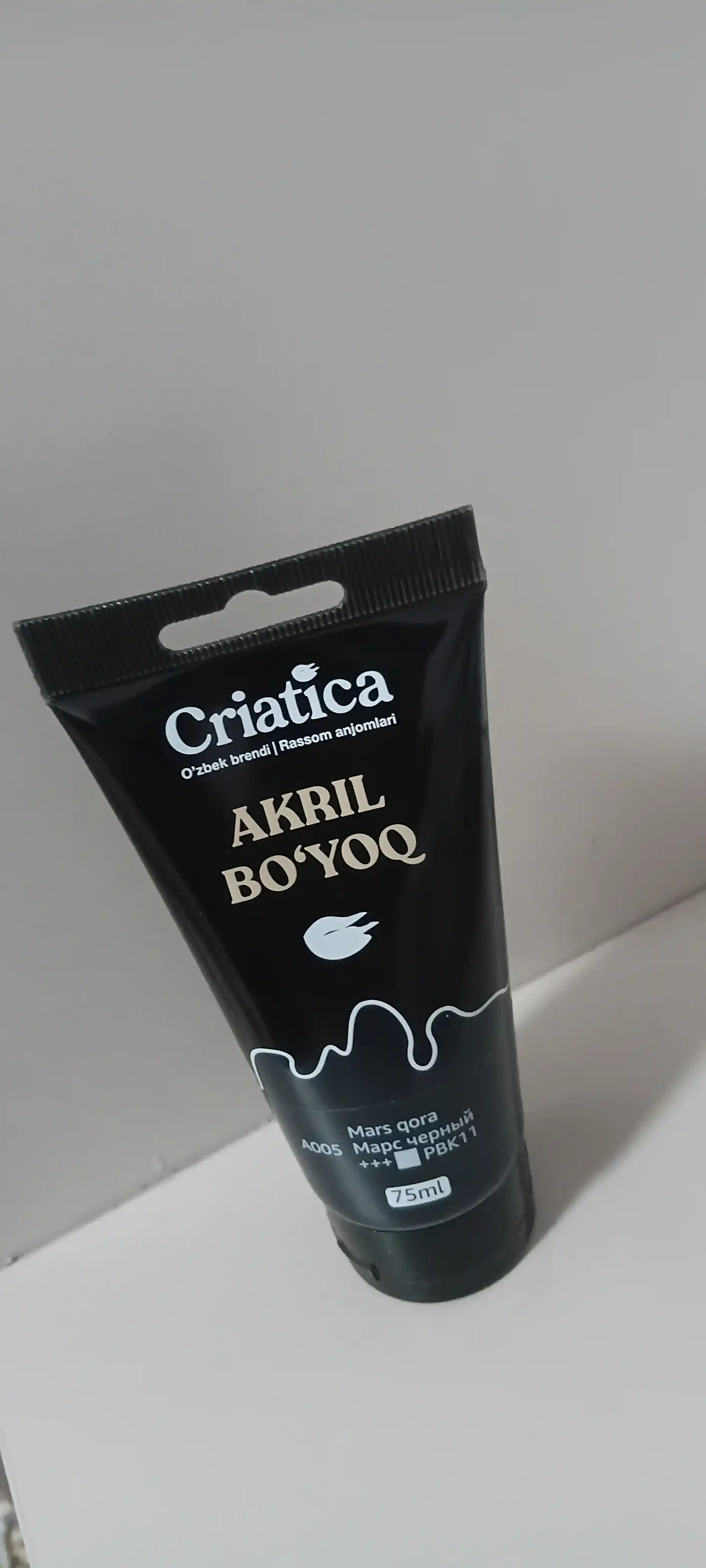 CRIATICA badiiy akril bo'yog'i, professional, 75 ml tuba