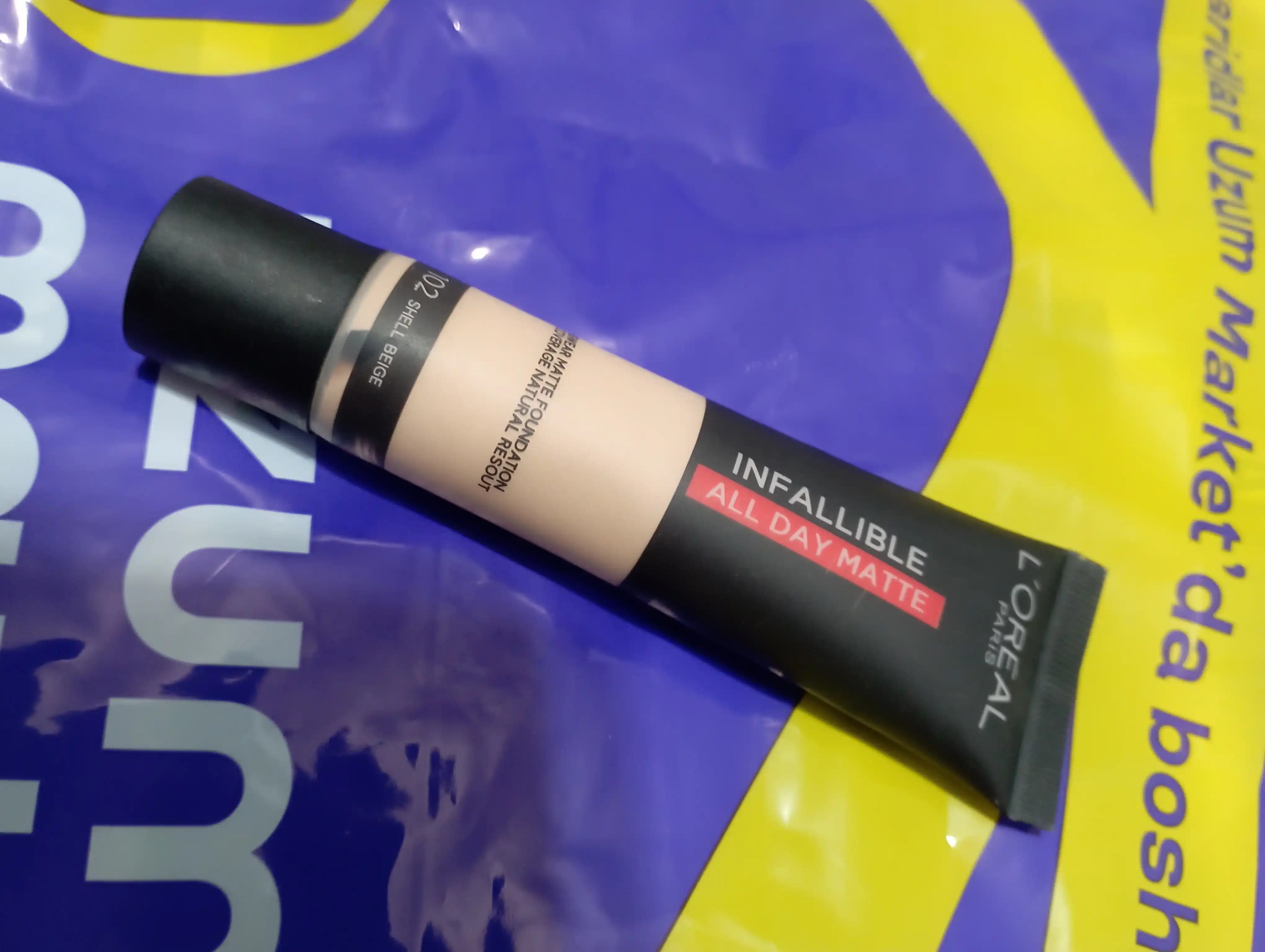 L'Oréal Paris Infallible All Day Matte tonal kremi, SPF 25, 101 Classic Ivory, 30 ml