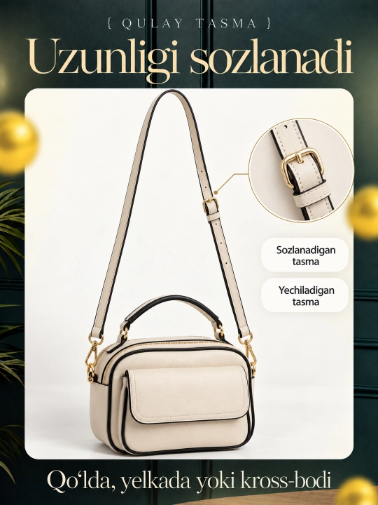 Zamonaviy ayollar sumkasi, kundalik