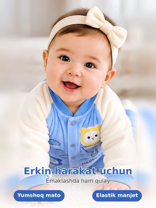 Chaqaloqlar uchun kombinezon va bodilar qishki kombinezon qalin bodiylar bolalar bodiylari