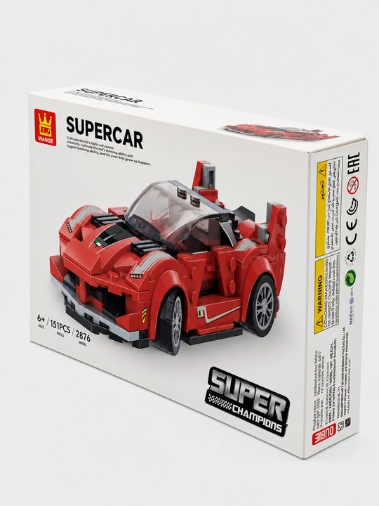 Konstruktor WANGE Supercar 2876 Super Champions, 151 detal
