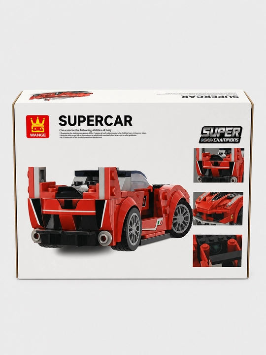 Konstruktor WANGE Supercar 2876 Super Champions, 151 detal