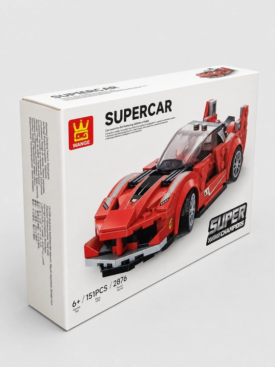 Konstruktor WANGE Supercar 2876 Super Champions, 151 detal