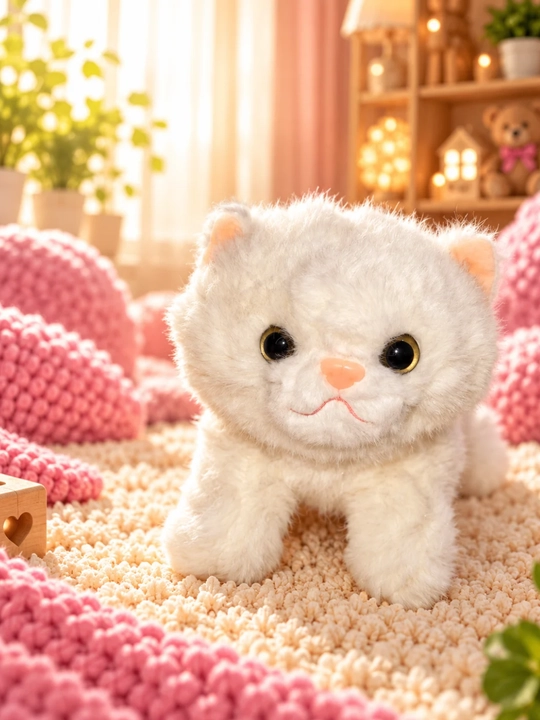 Мягкая игрушка кошка, собачка