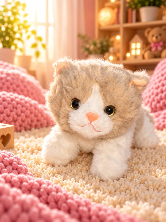 Мягкая игрушка кошка, собачка