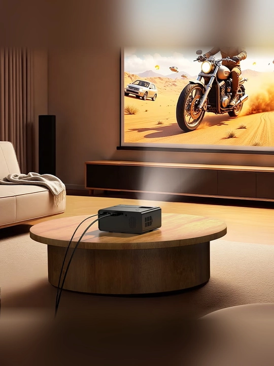 HOCO DT6 mini proyektori, 720p, Wi-Fi 2.4/5G, Bluetooth 5.1, 85 ANSI