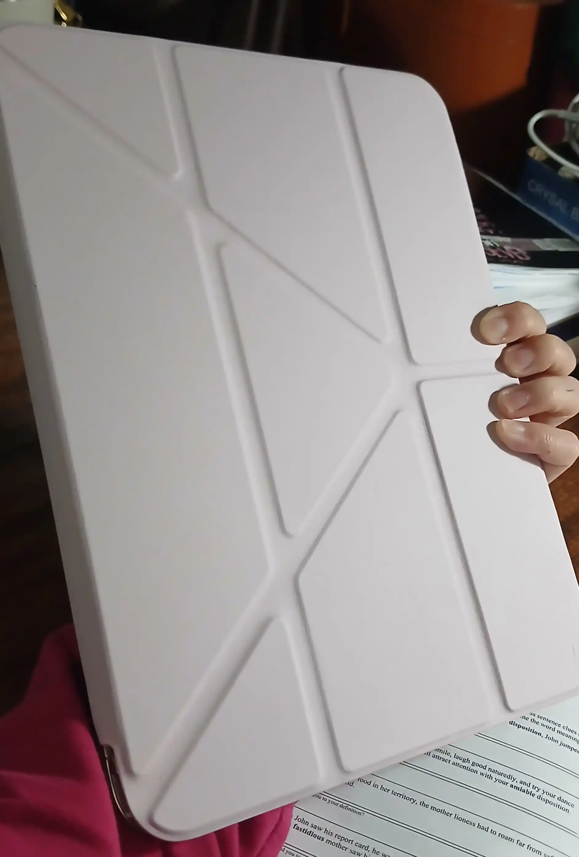 Чехол на iPad 11 A16 с магнитной крышкой, складывается в подставку 5 различными способами