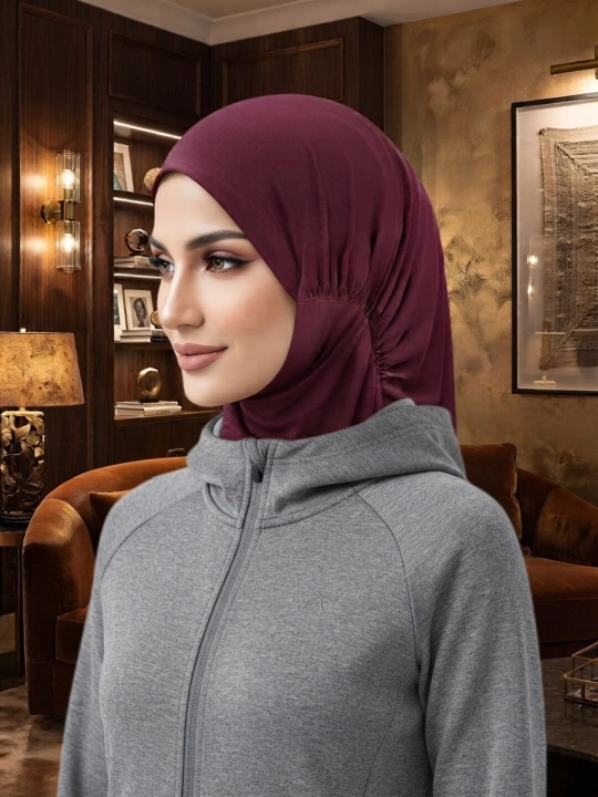 Yigma boni, marmar dizayn, nafas oluvchi tayyor hijob ro‘mol, yumshoq kaliforniya matosi