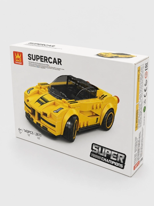 Konstruktor WANGE Supercar 2871 Super Champions, 143 detal, 6+