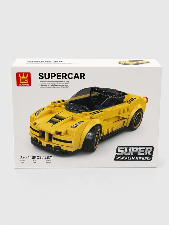 Konstruktor WANGE Supercar 2871 Super Champions, 143 detal, 6+
