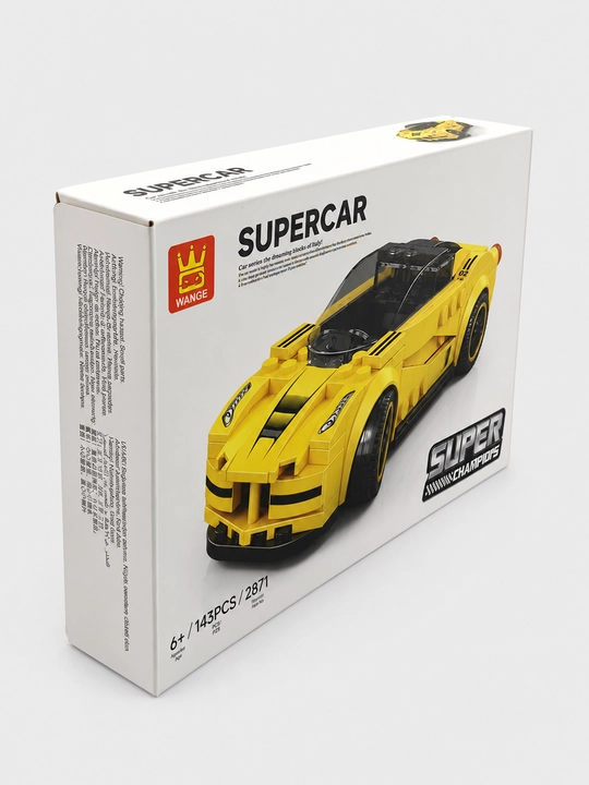 Konstruktor WANGE Supercar 2871 Super Champions, 143 detal, 6+