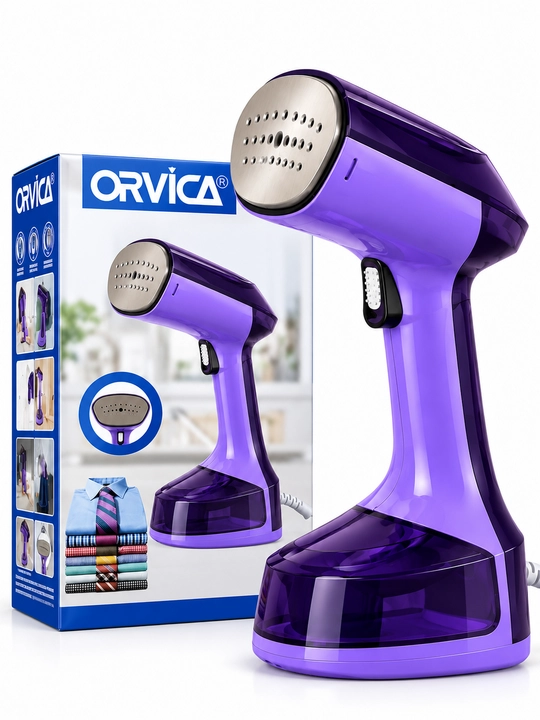 Отпариватель для одежды ручной, паровой утюг, ORVICA ORM-6013, 2400 Вт - 
