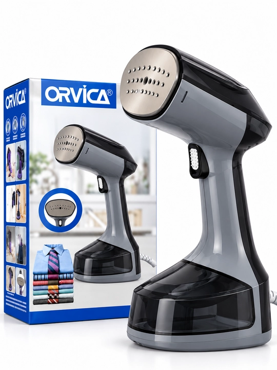 Отпариватель для одежды ручной, паровой утюг, ORVICA ORM-6013, 2400 Вт - 