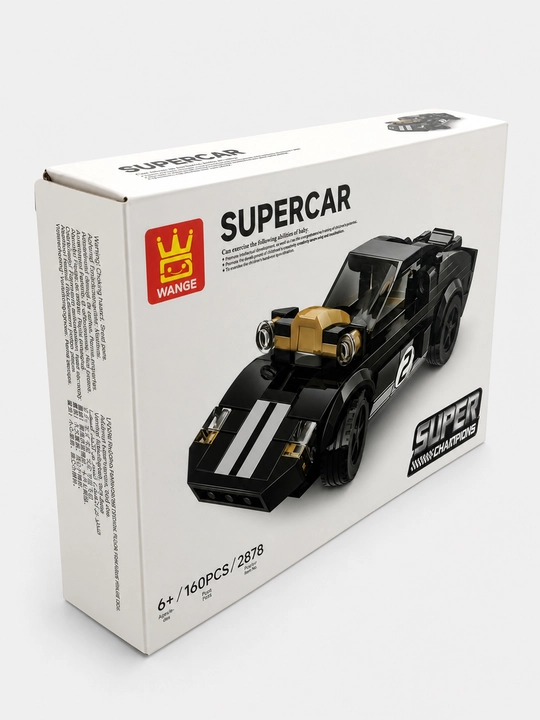 Konstruktor WANGE Supercar 2878 Super Champions, 160 detal, 6+