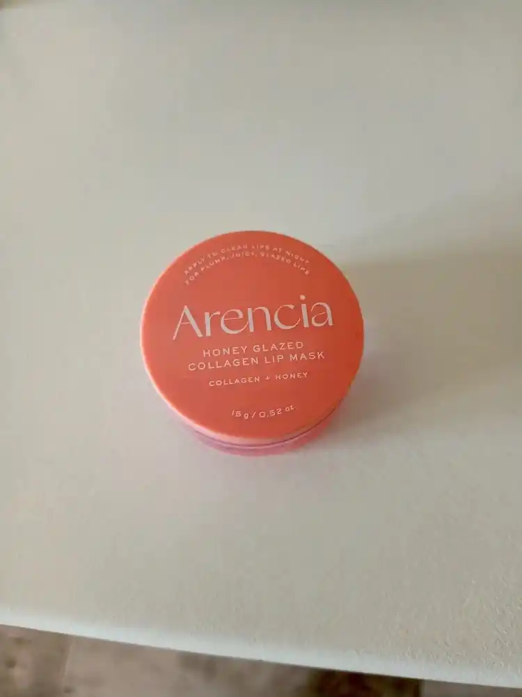 Arencia Honey Glazed Collagen namlantiruvchi lab niqobi, 15 g