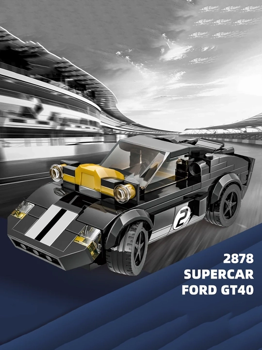 Konstruktor WANGE Supercar 2878 Super Champions, 160 detal, 6+