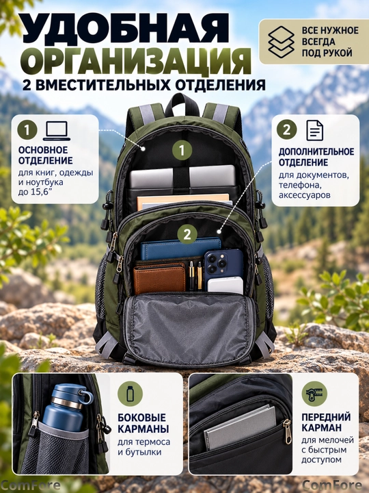 Ryukzak sport, Uniseks, maktab, ish, sayyohlik, suv o'tkazmaydigan uchun kundalik