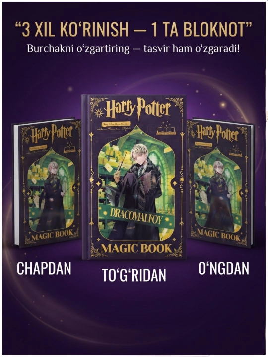 HARRY POTTER kodli daftar, blоknot va ruchkalari, HARRY POTTER kolleksiyasi