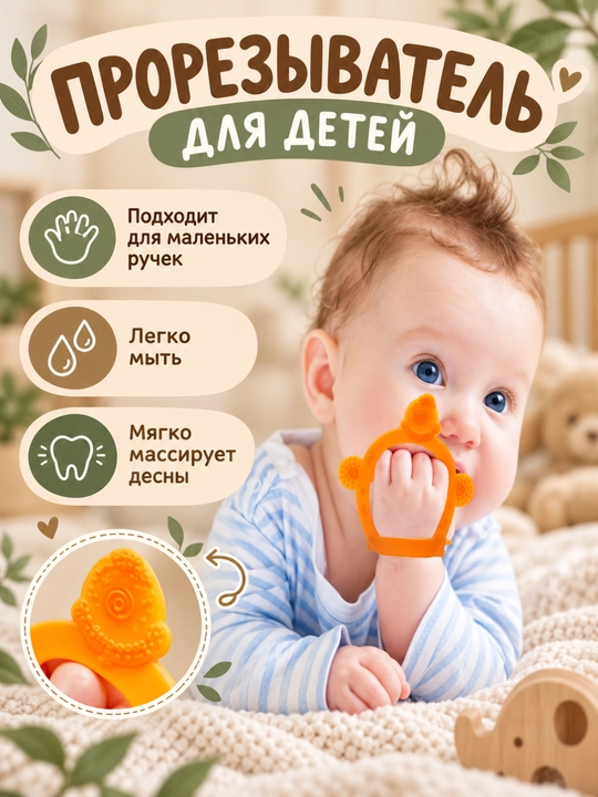 Chaqaloqlar uchun professional tishlagich - 