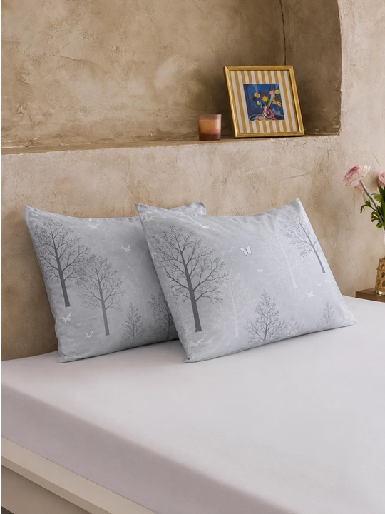 50x70 sm o‘lchamdagi yostiq jildlari to‘plamda, 2 dona, 100%  paxta poplin