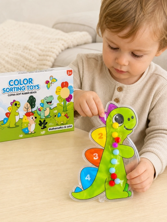 Развивающий сортер Динозавр для детей 1-3 лет