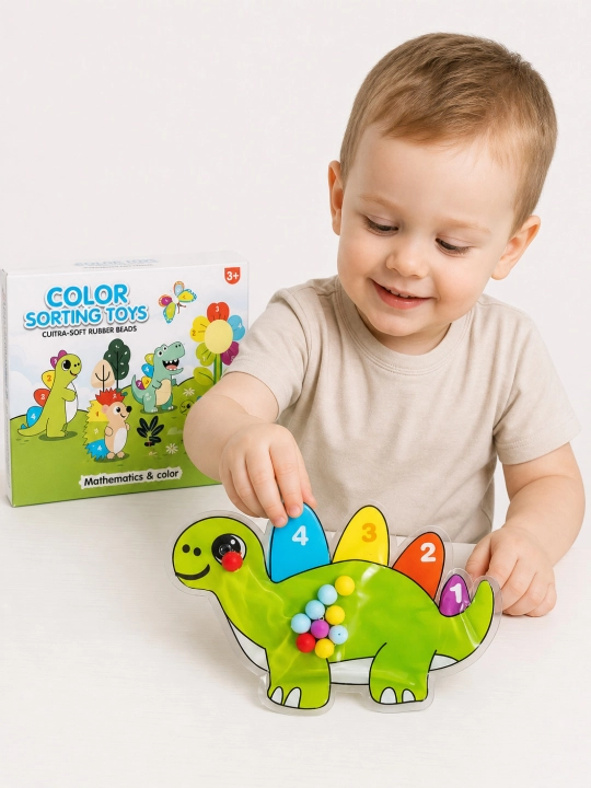 Развивающий сортер Динозавр для детей 1-3 лет