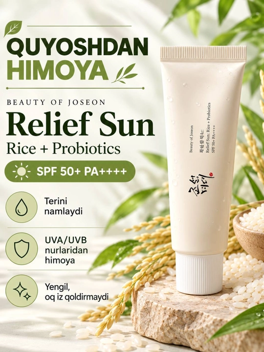 SPF50 quyoshdan himoya kremi - 