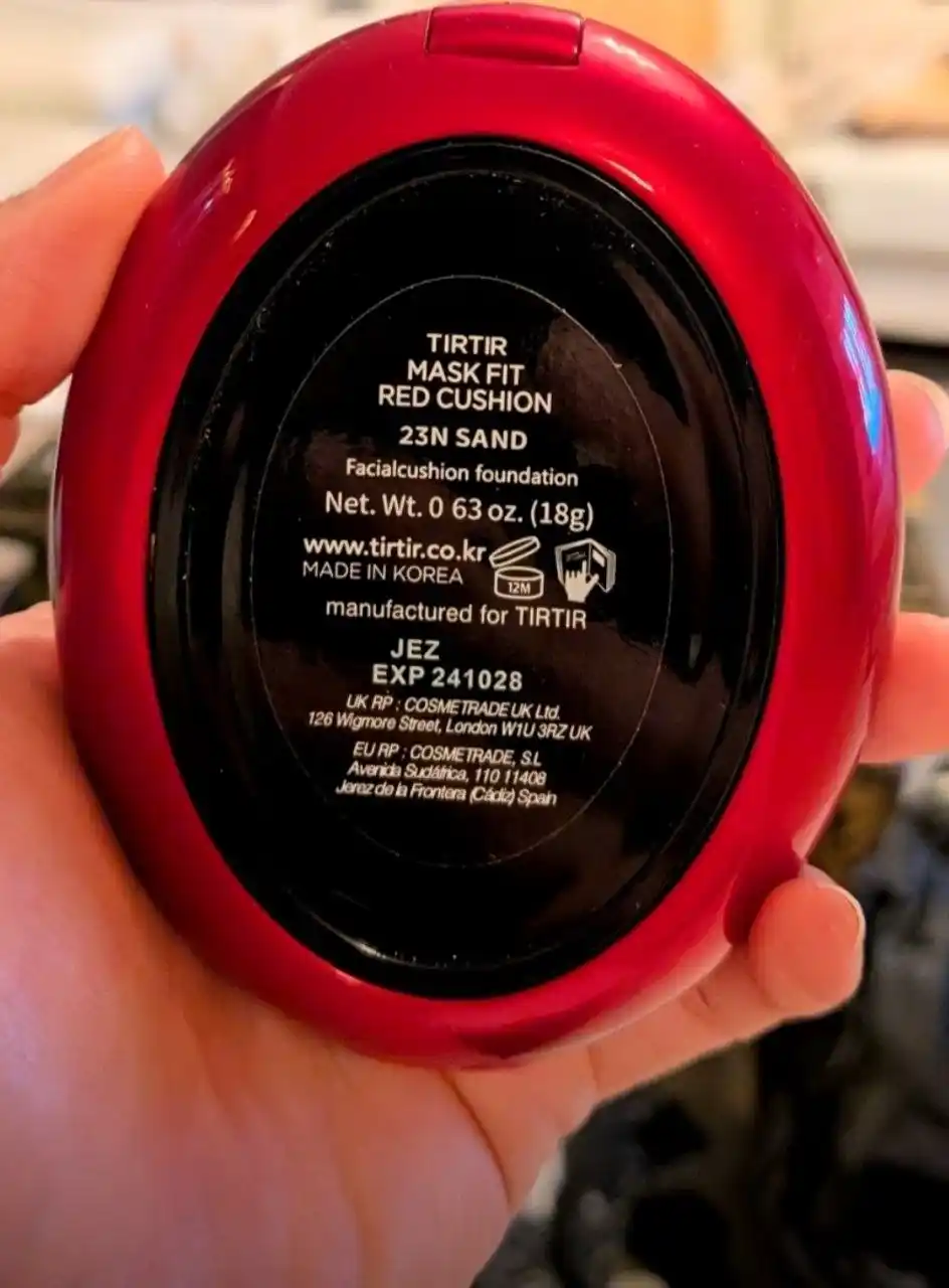 TIRTIR Mask Fit Red Cushion SPF40 PA++ полуматовый стойкий кушон