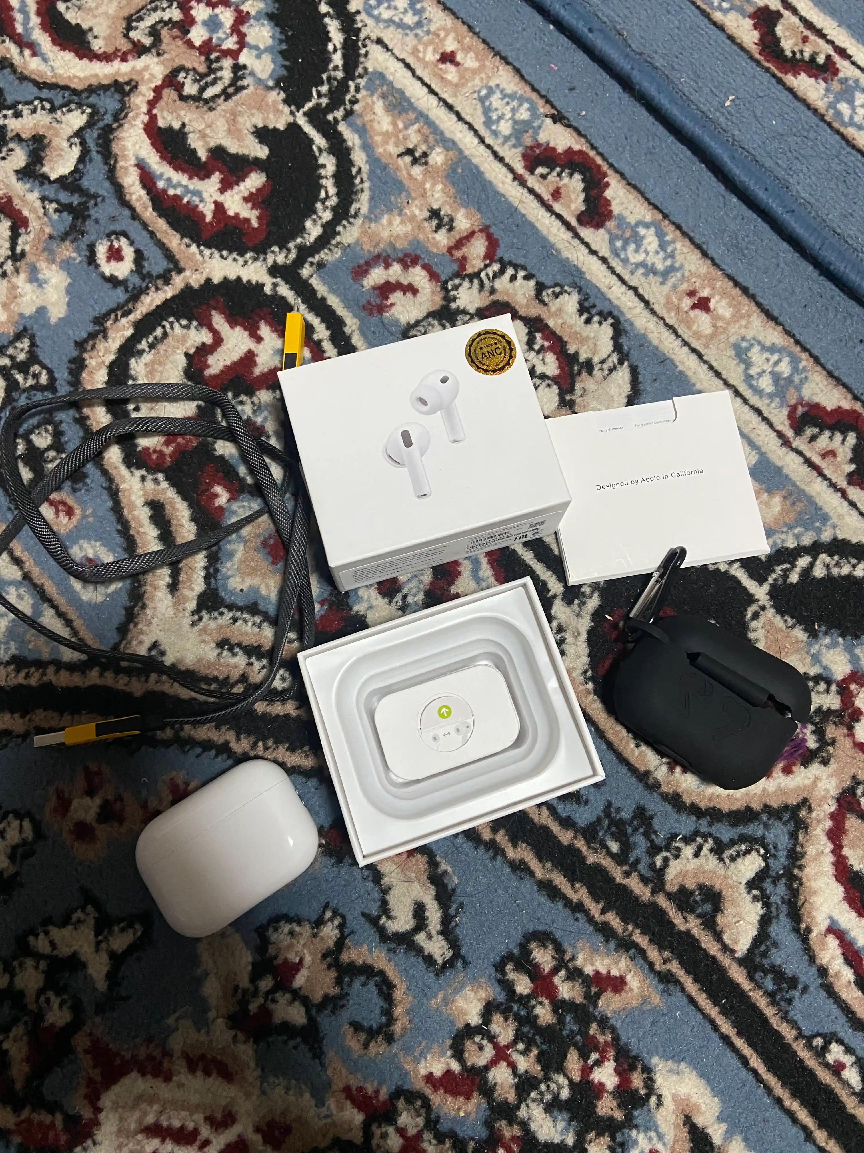 Pods Pro 3 ANC, simsiz quloqchinlar, Bluetooth, sensorli, barcha turdagi telefonlar uchun