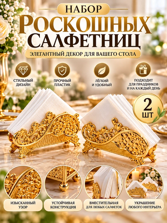 Салфетницы, подставка для салфеток - 