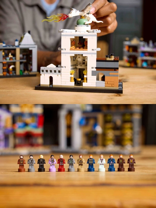 Konstruktor Lego Qiya xiyobon (Garri Potter), 14 ta minifigura, 2750 ta qism