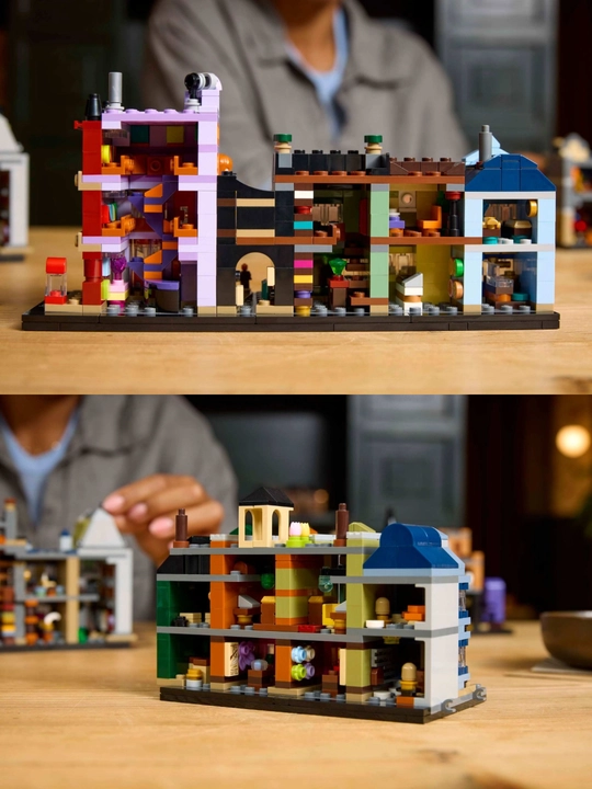 Konstruktor Lego Qiya xiyobon (Garri Potter), 14 ta minifigura, 2750 ta qism