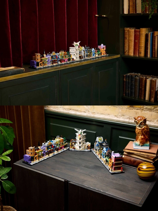 Konstruktor Lego Qiya xiyobon (Garri Potter), 14 ta minifigura, 2750 ta qism