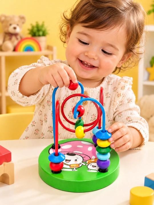 Bolalar uchun Montessori uslubidagi yog‘och pazllar, 15 xil turi - 