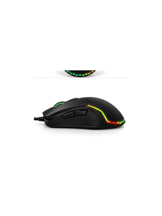 Xtrike Me GM-217 simli gaming sichqoncha, qora, 3600 DPI, RGB