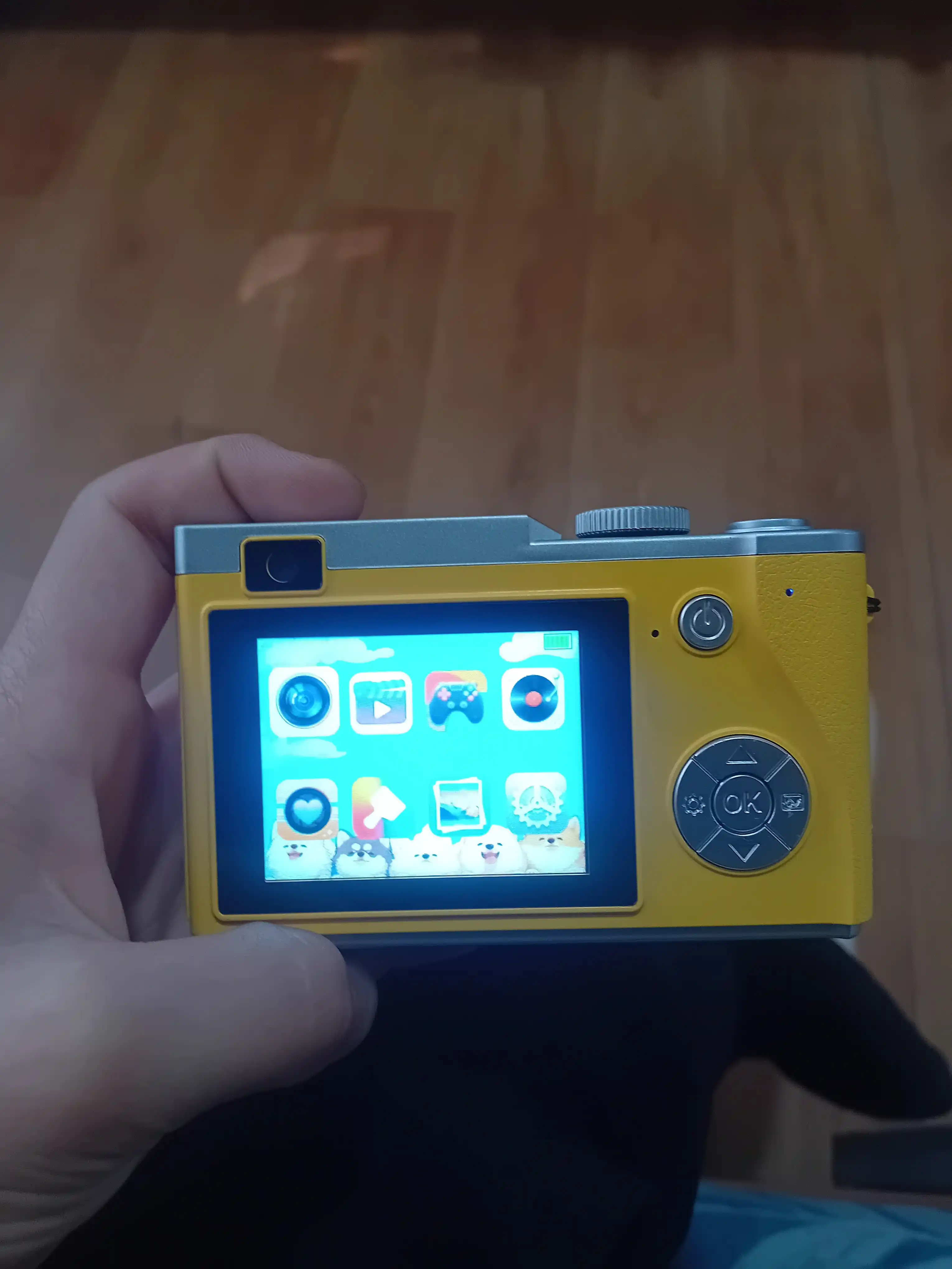 32 GB, xotira kartasi bilan bolalar raqamli retro kamerasi