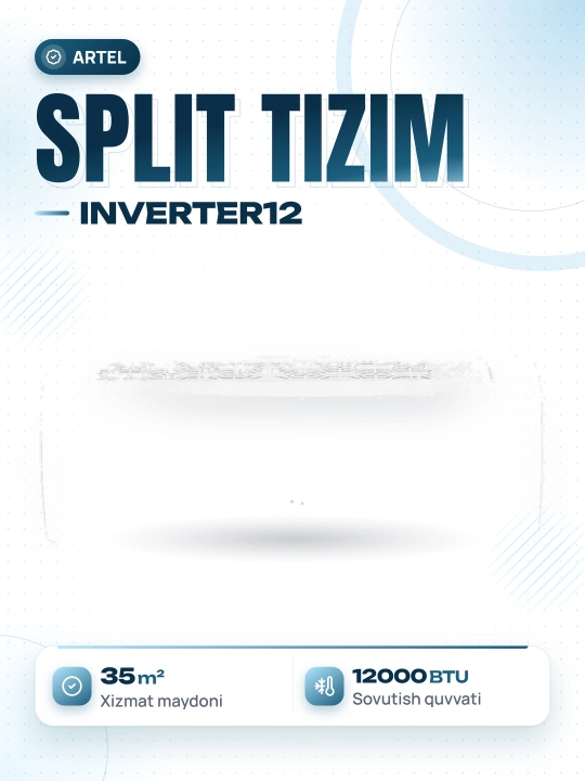 Кондиционер Artel HDG Iceberg Inverter 12 - 