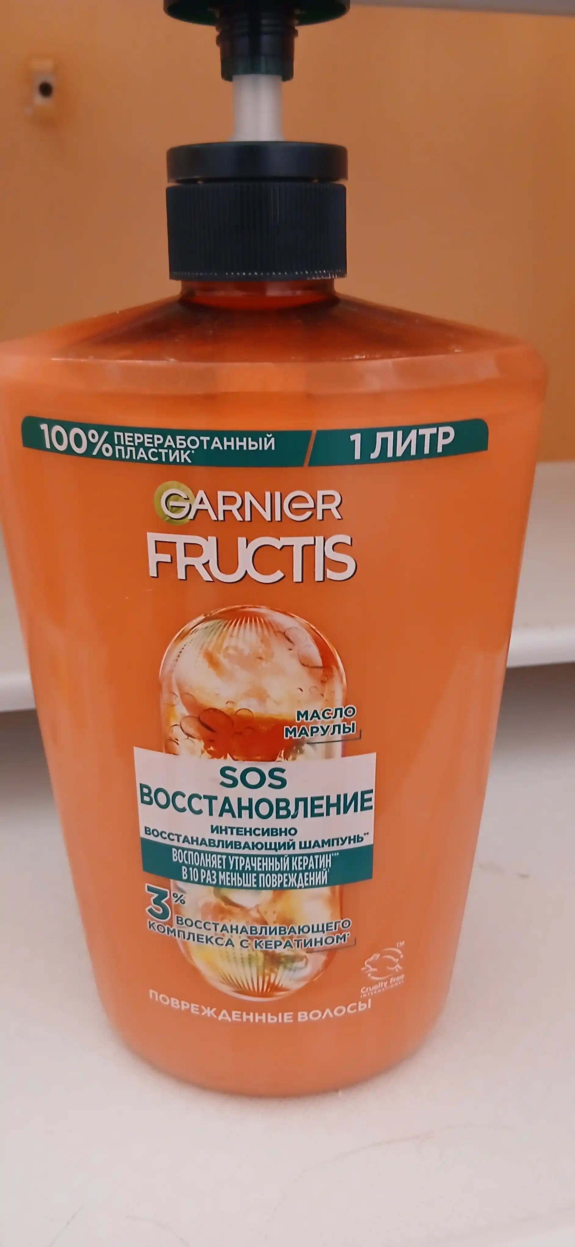 Шампунь Garnier Fructis SOS Восстановление, 1000 мл