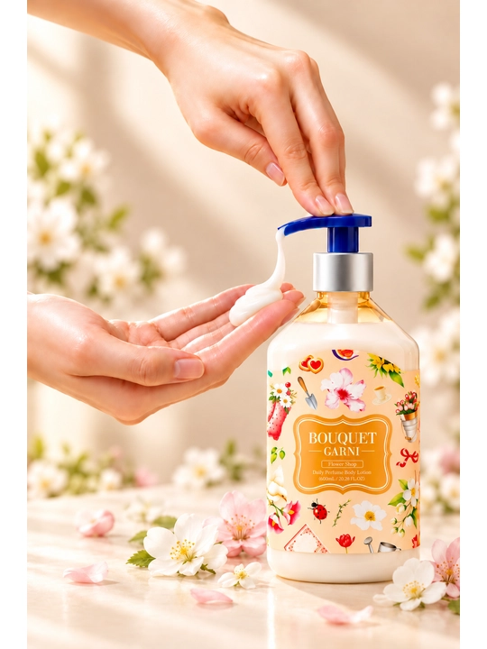 BOUQUET GARNI Kundalik xushbo‘y tana losyoni Gullar do‘koni 600ml