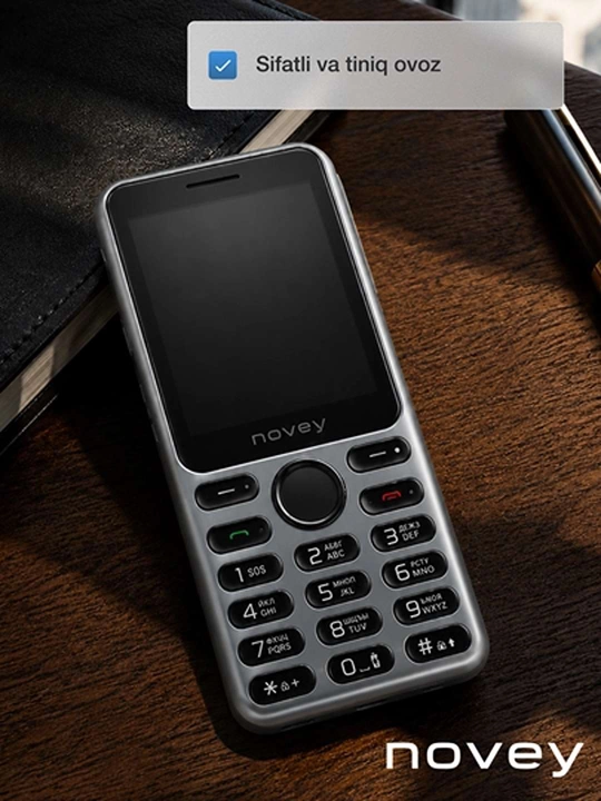 Tugmachali telefon NOVEY A65
