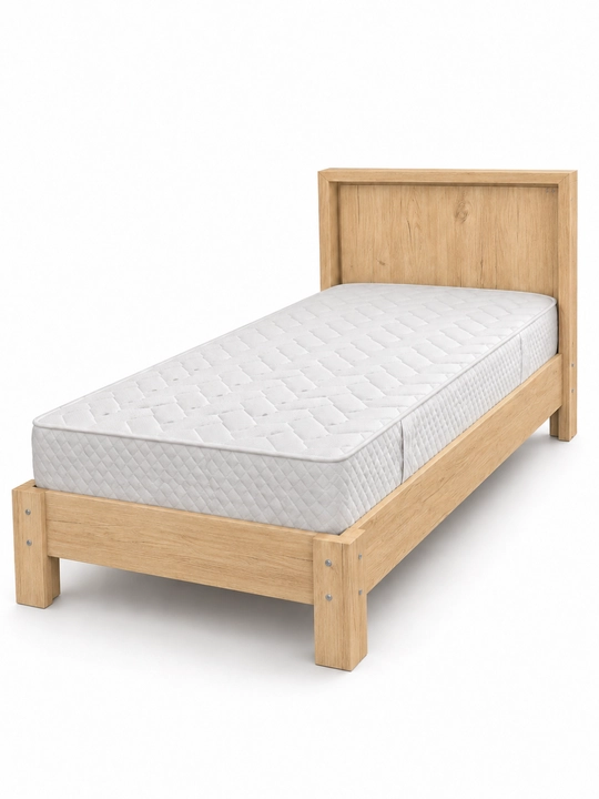 Кровать AIKO Elegant, односпальная, с ортопедическим матрасом, 206х90х90 см