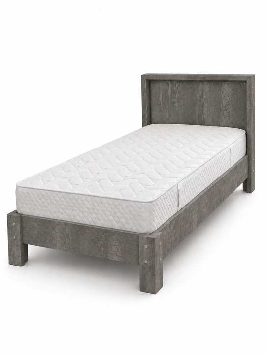 Кровать AIKO Elegant, односпальная, с ортопедическим матрасом, 206х90х90 см